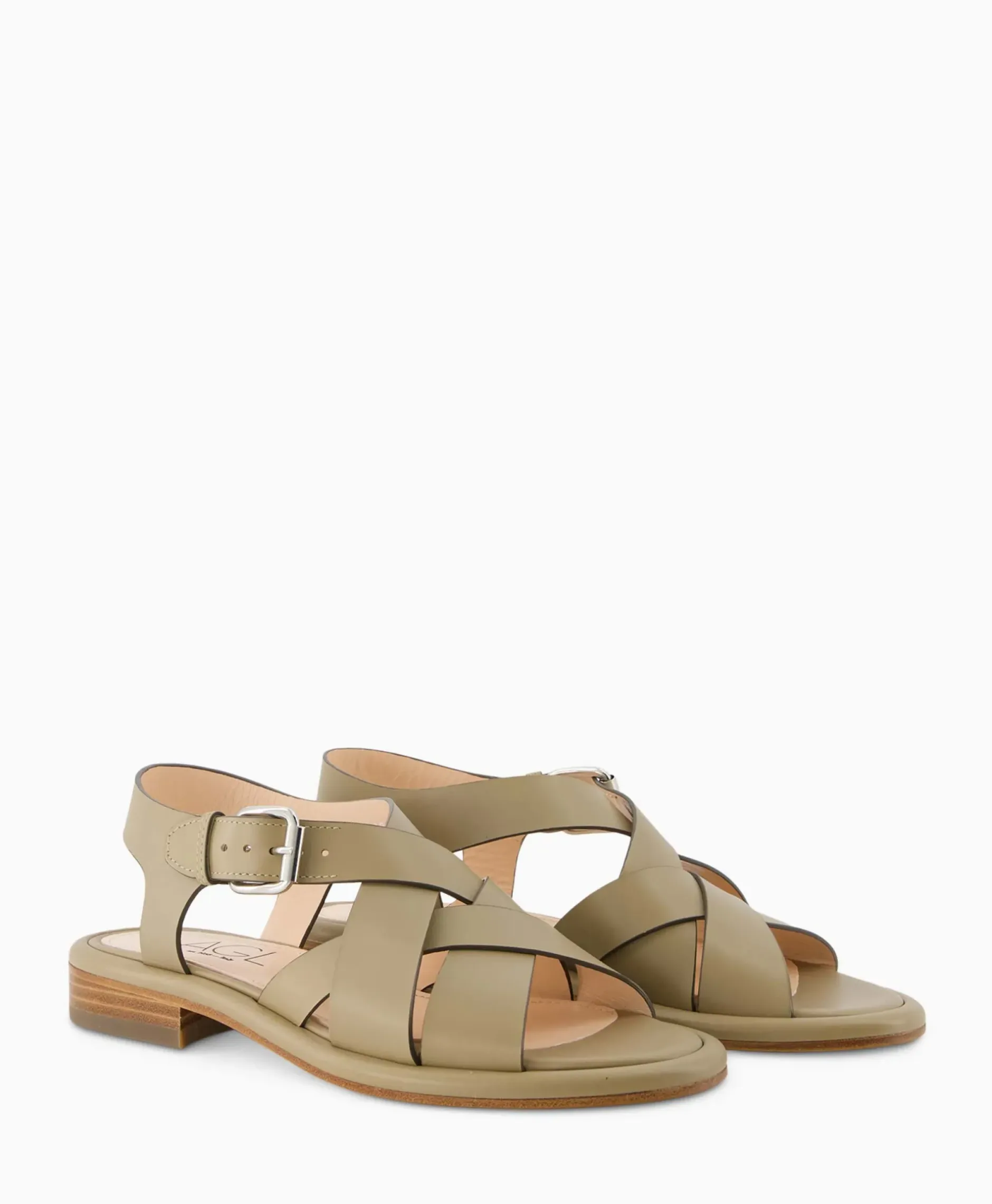 Sandaal Zonder Hak Alison Multi Khaki^Agl Best