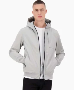 Coat Softshell Grijs^Airforce New
