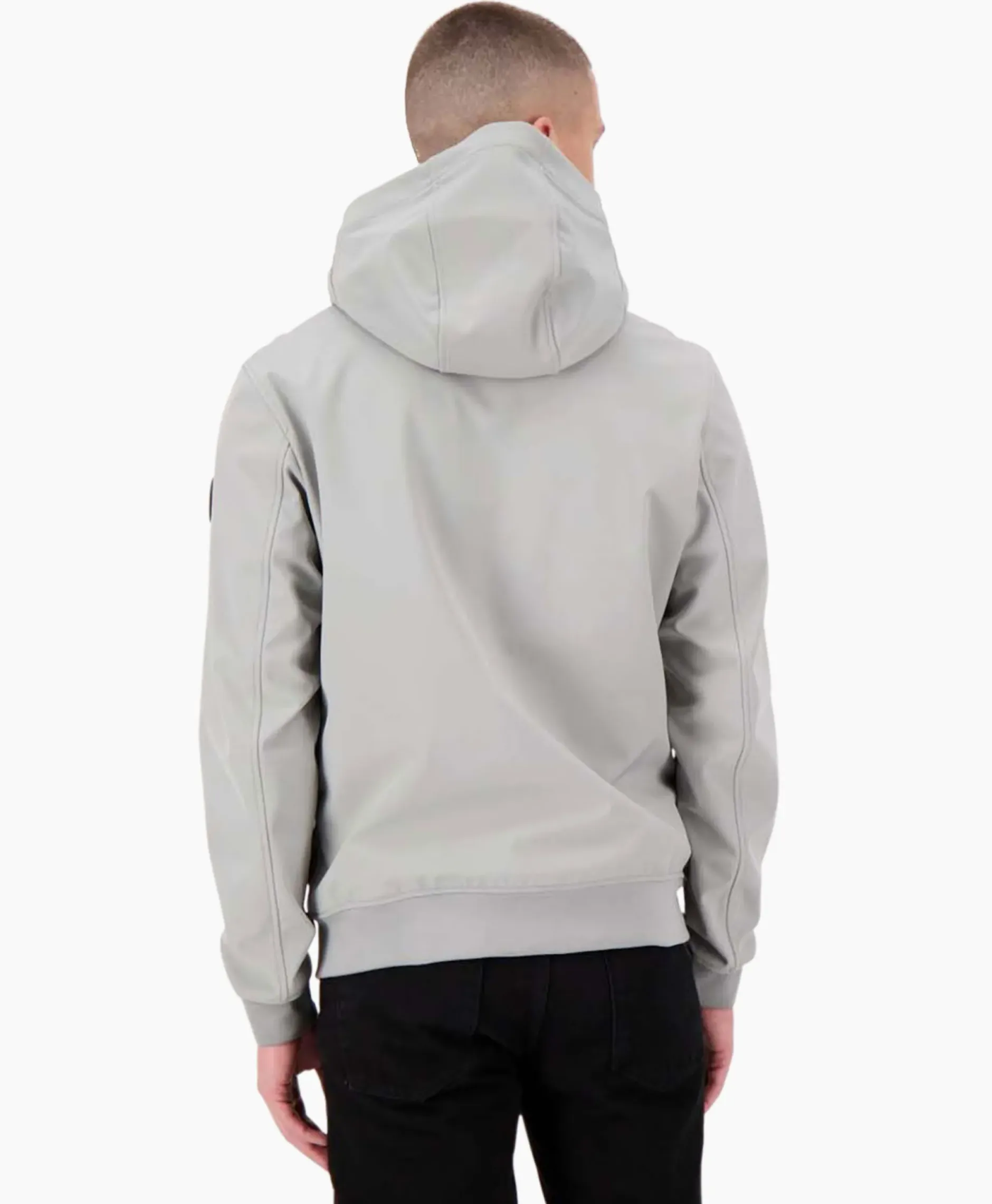 Coat Softshell Grijs^Airforce New