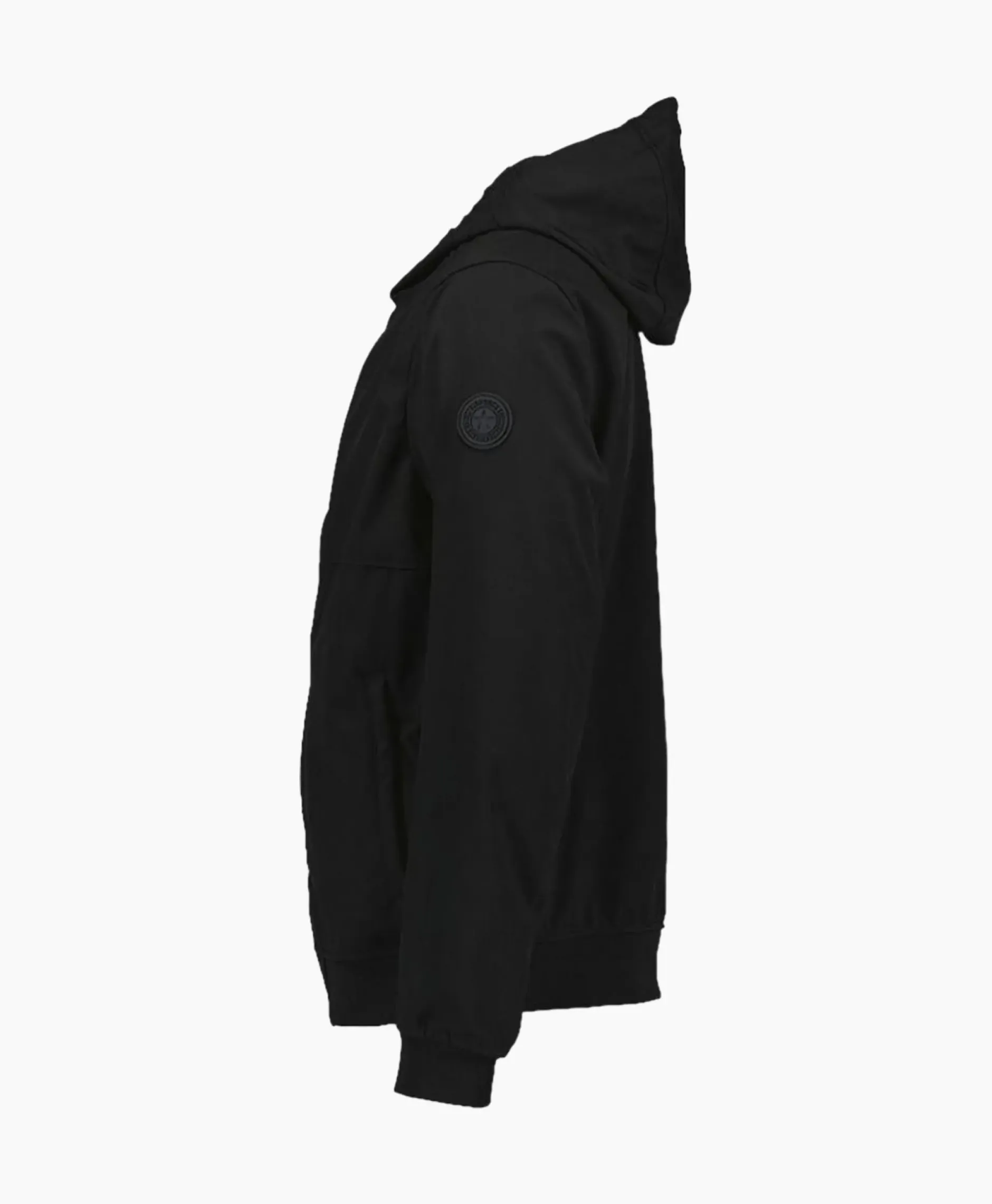 Coat Softshell Zwart^Airforce New