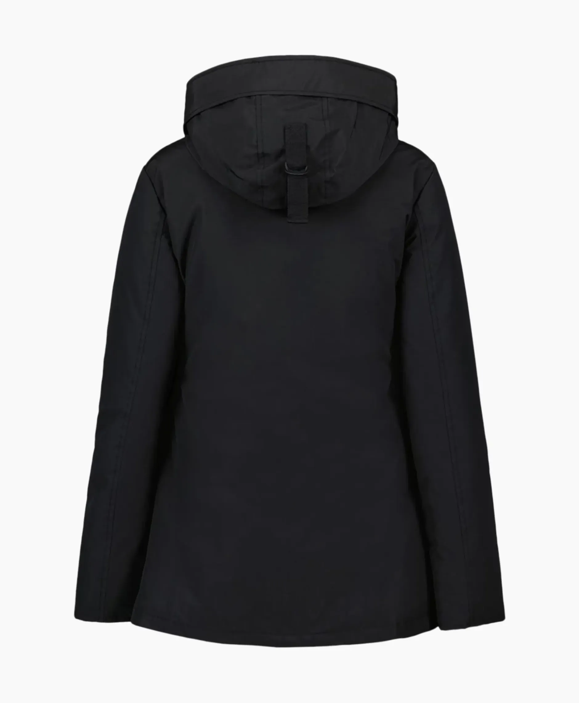 Gewatteerde Jas 4 Pocket Parka Zwart^Airforce New