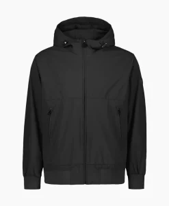Jack Hooded Four-Fay Stretch Zwart^Airforce Outlet