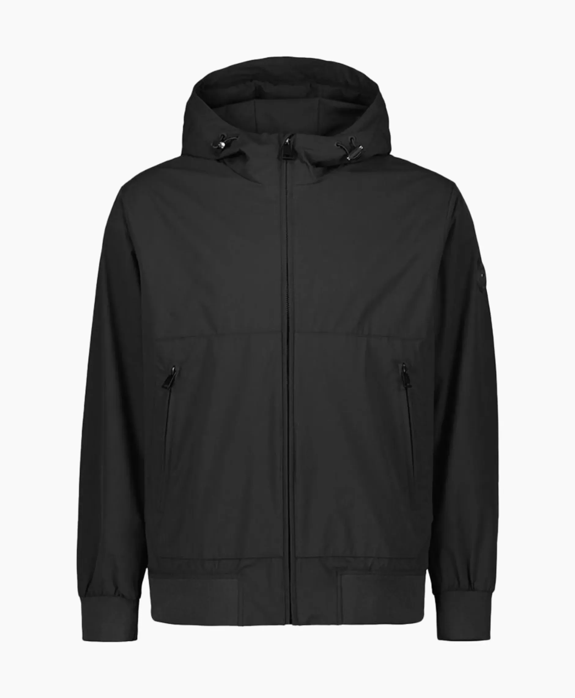 Jack Hooded Four-Fay Stretch Zwart^Airforce Outlet
