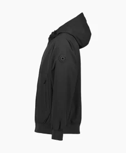 Jack Hooded Four-Fay Stretch Zwart^Airforce Outlet