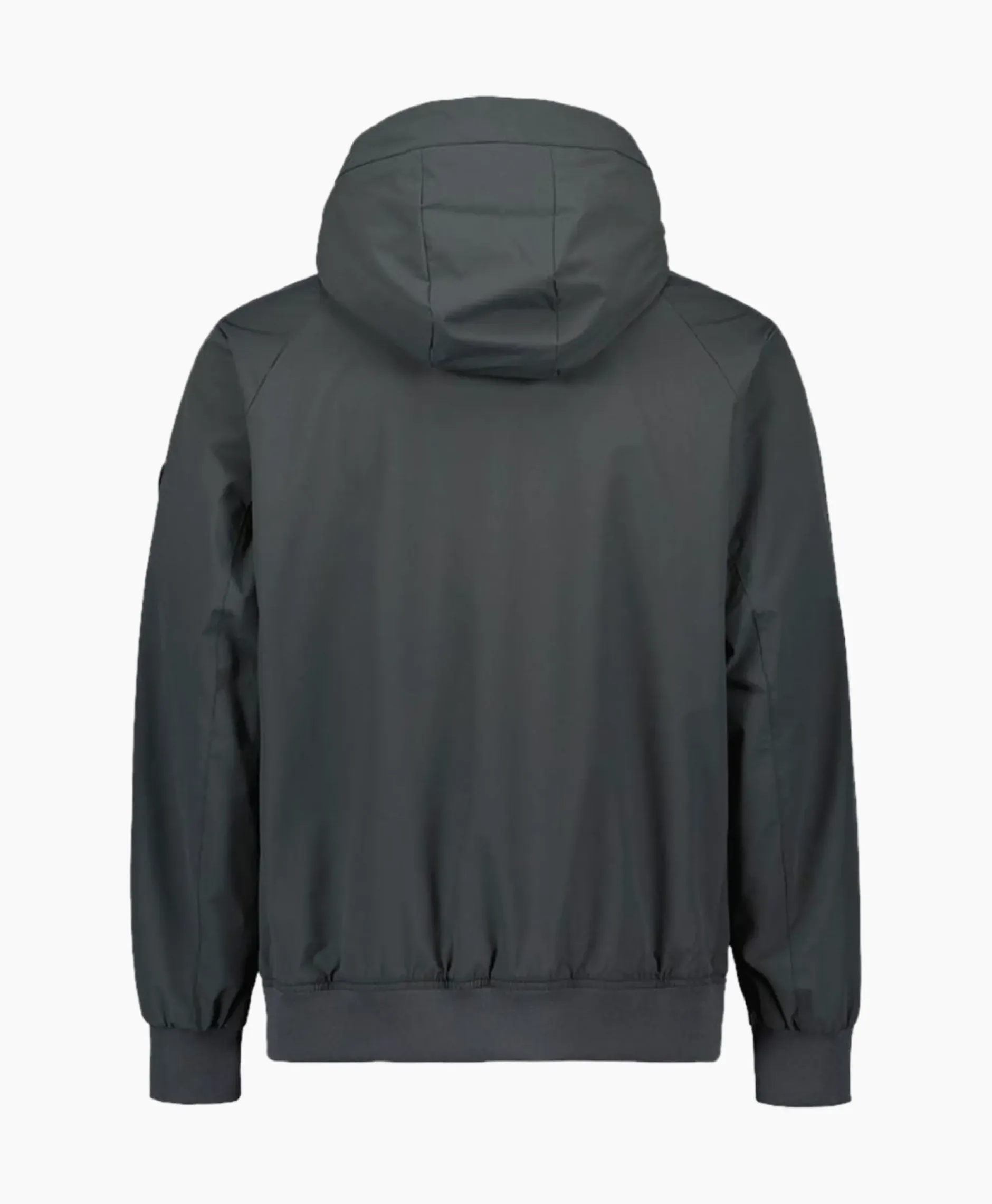 Jack Hooded Four-Fay Stretch Donker Grijs^Airforce Best