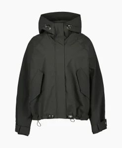 Jack Oversized Softshell Zwart^Airforce