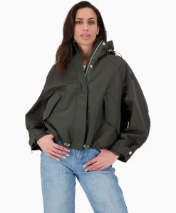 Jack Oversized Softshell Zwart^Airforce