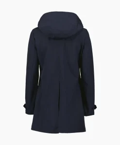 Parka Long Technical Shell Donker Blauw^Airforce Best