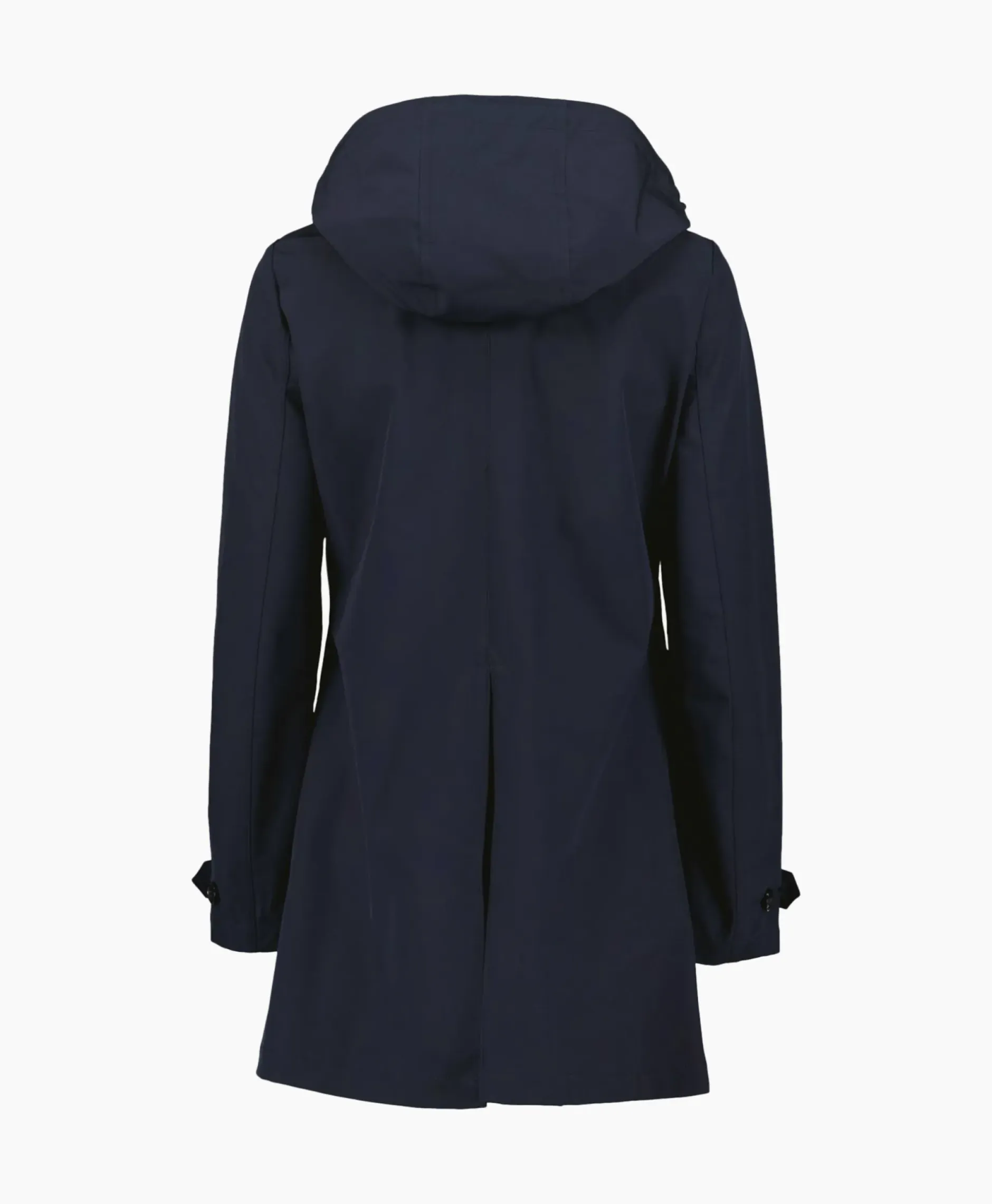 Parka Long Technical Shell Donker Blauw^Airforce Best
