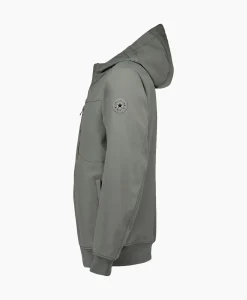 Softshell Jas Hooded Grijs^Airforce Outlet
