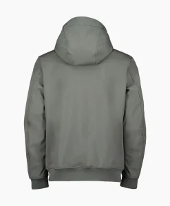 Softshell Jas Hooded Grijs^Airforce Outlet