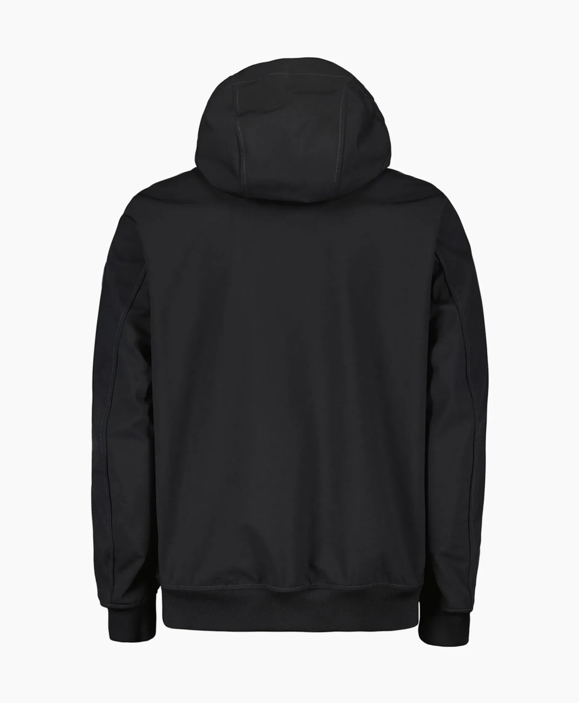Softshell Jas Hooded Zwart^Airforce Best