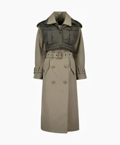 Trenchcoat Body Warmer Trench Khaki^Airforce Best