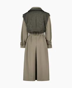 Trenchcoat Body Warmer Trench Khaki^Airforce Best