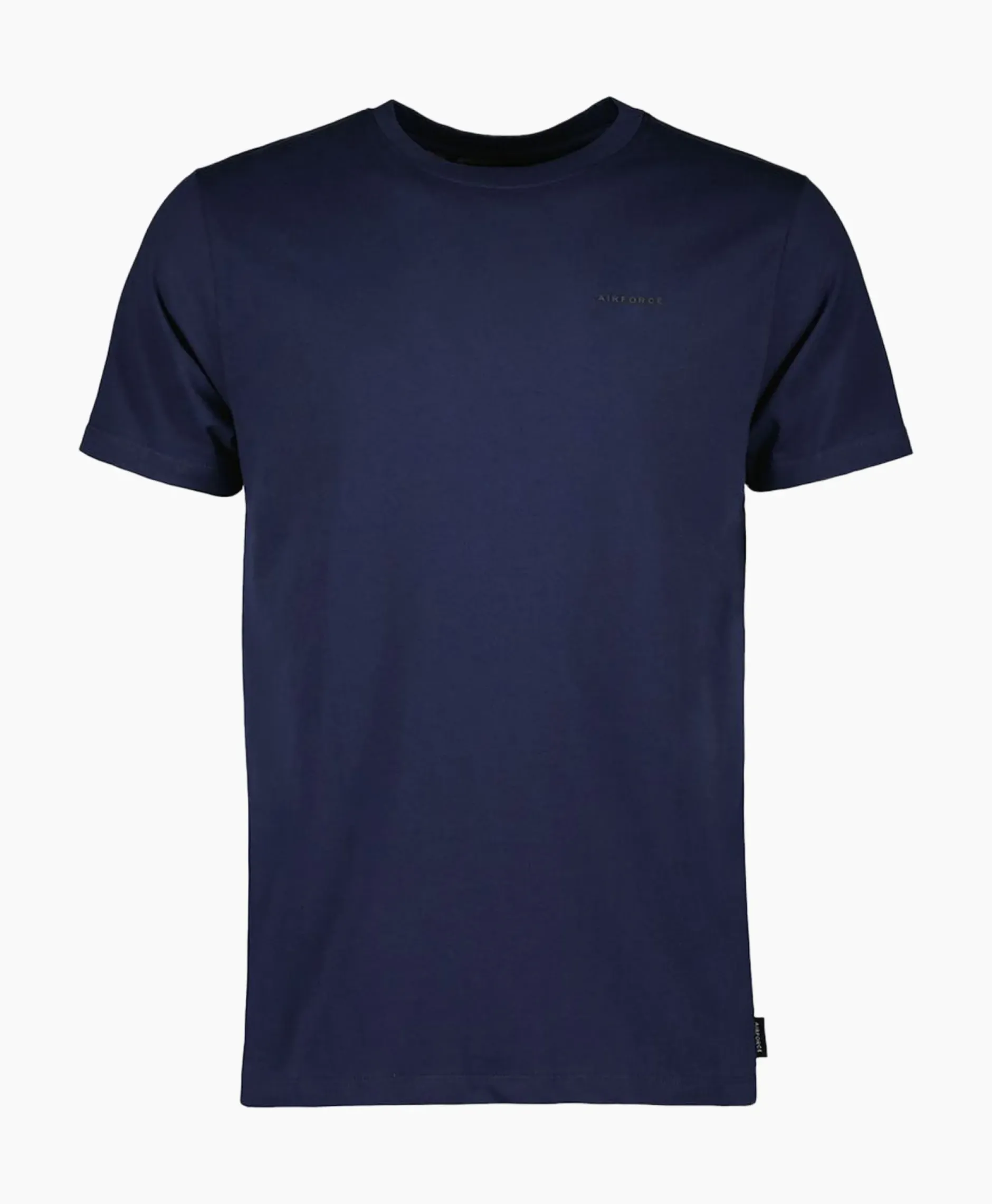 T-Shirt Basic Midden Blauw^Airforce New