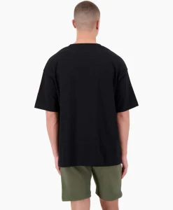 T-Shirt Korte Mouw Oversized Ttt Embro Zwart^Airforce Best