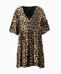 Jurk Ladies Woven Animal Dress Print + 2 Kleurig^Alix The Label Hot