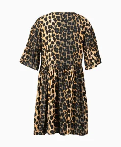 Jurk Ladies Woven Animal Dress Print + 2 Kleurig^Alix The Label Hot
