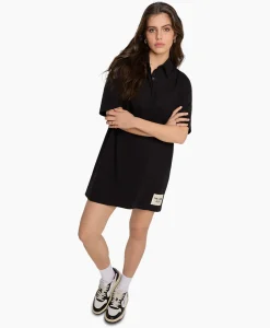 Mini Jurk Knitted Polo Zwart^Alix The Label Discount