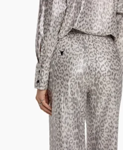 Pantalon Knitted Leopard Zilver^Alix The Label New