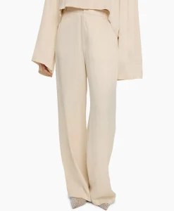 Pantalon Woven Satin Ecru^Alix The Label Clearance