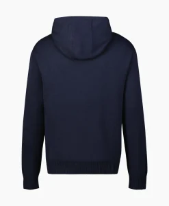 Hoodie Foton Donker Blauw^Alpha Tauri Outlet