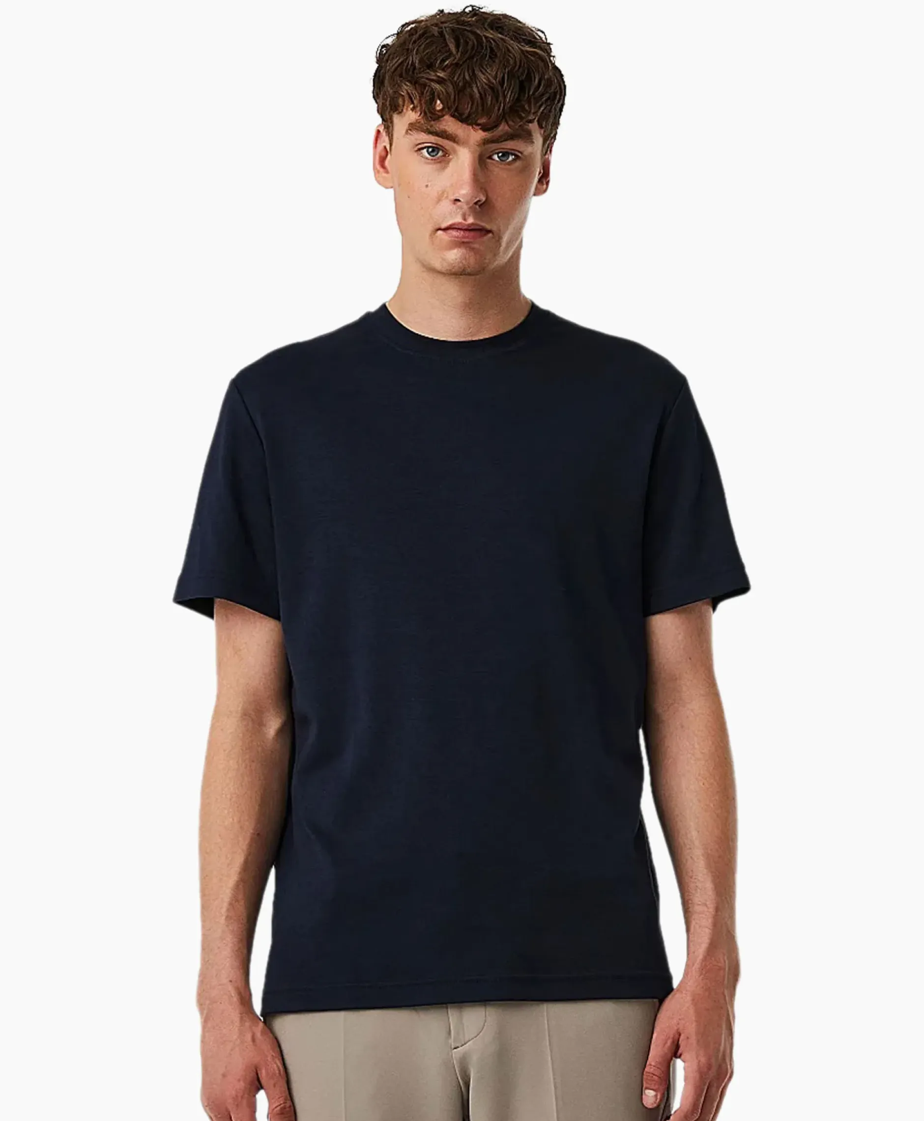 T-Shirt Korte Mouw Jopin Donker Blauw^Alpha Tauri Discount