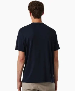 T-Shirt Korte Mouw Jopin Donker Blauw^Alpha Tauri Discount