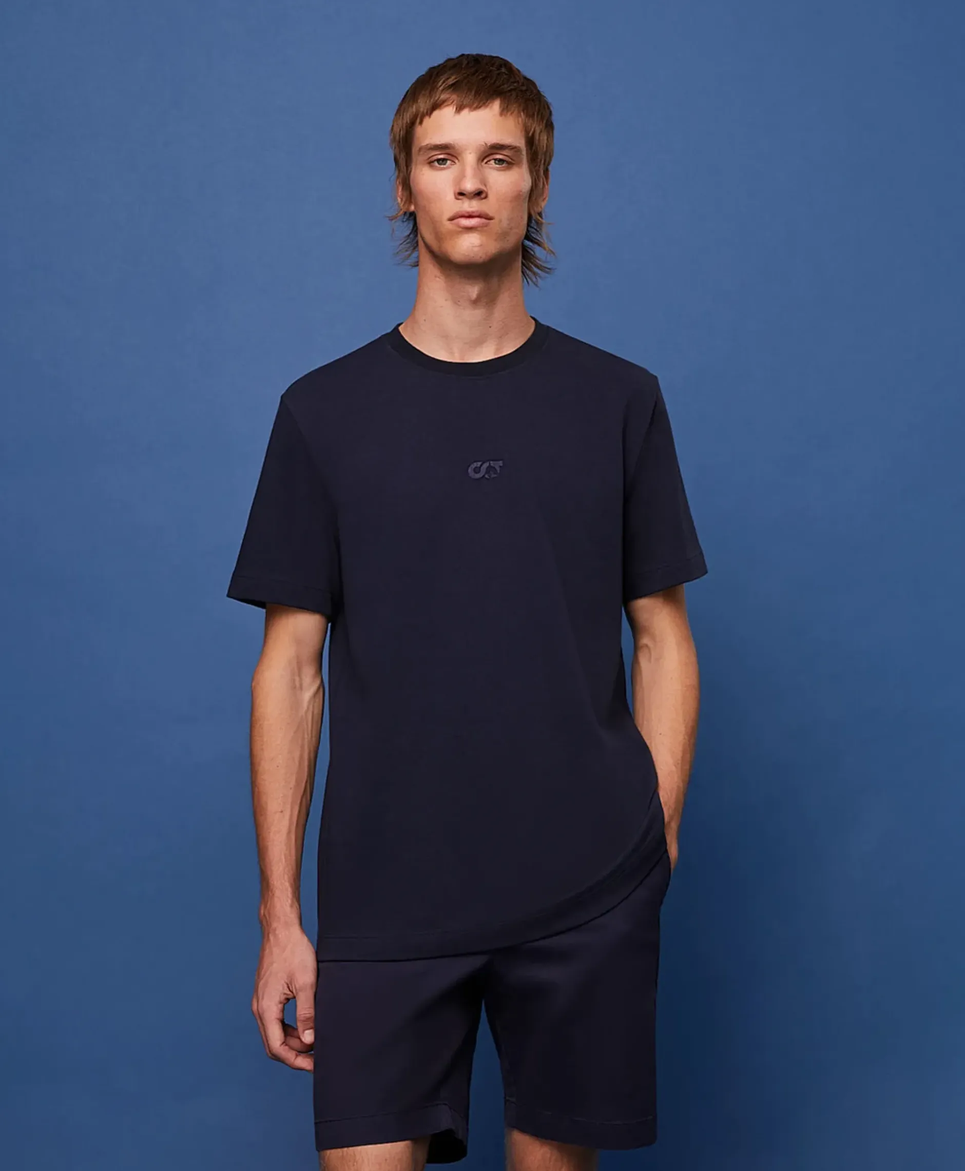T-Shirt Korte Mouw Ata Janso Blauw^Alpha Tauri Sale