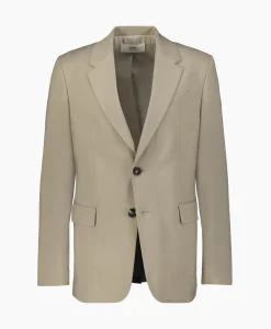 Blazer Two Buttons Taupe^Ami Paris Clearance