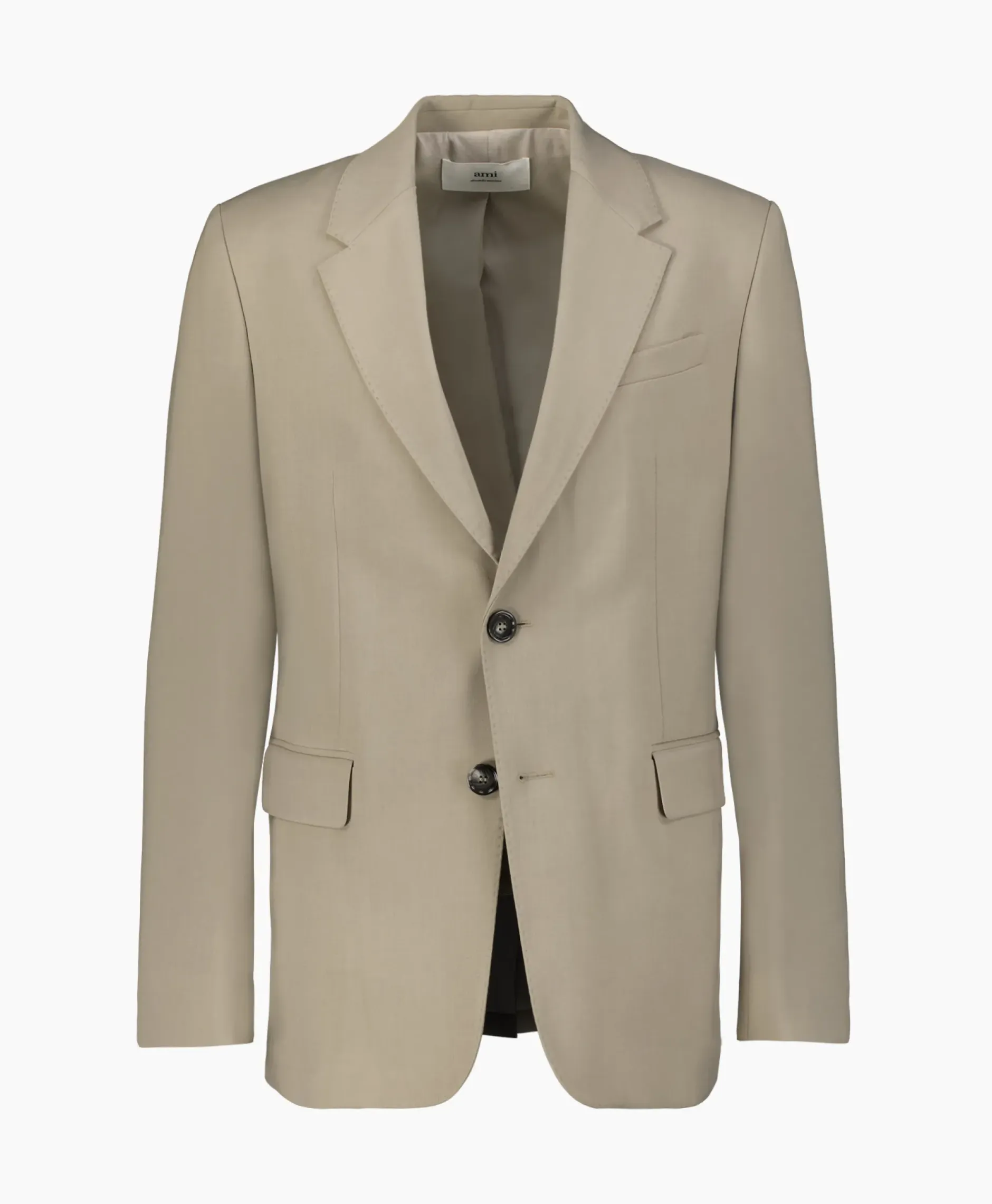 Blazer Two Buttons Taupe^Ami Paris Clearance
