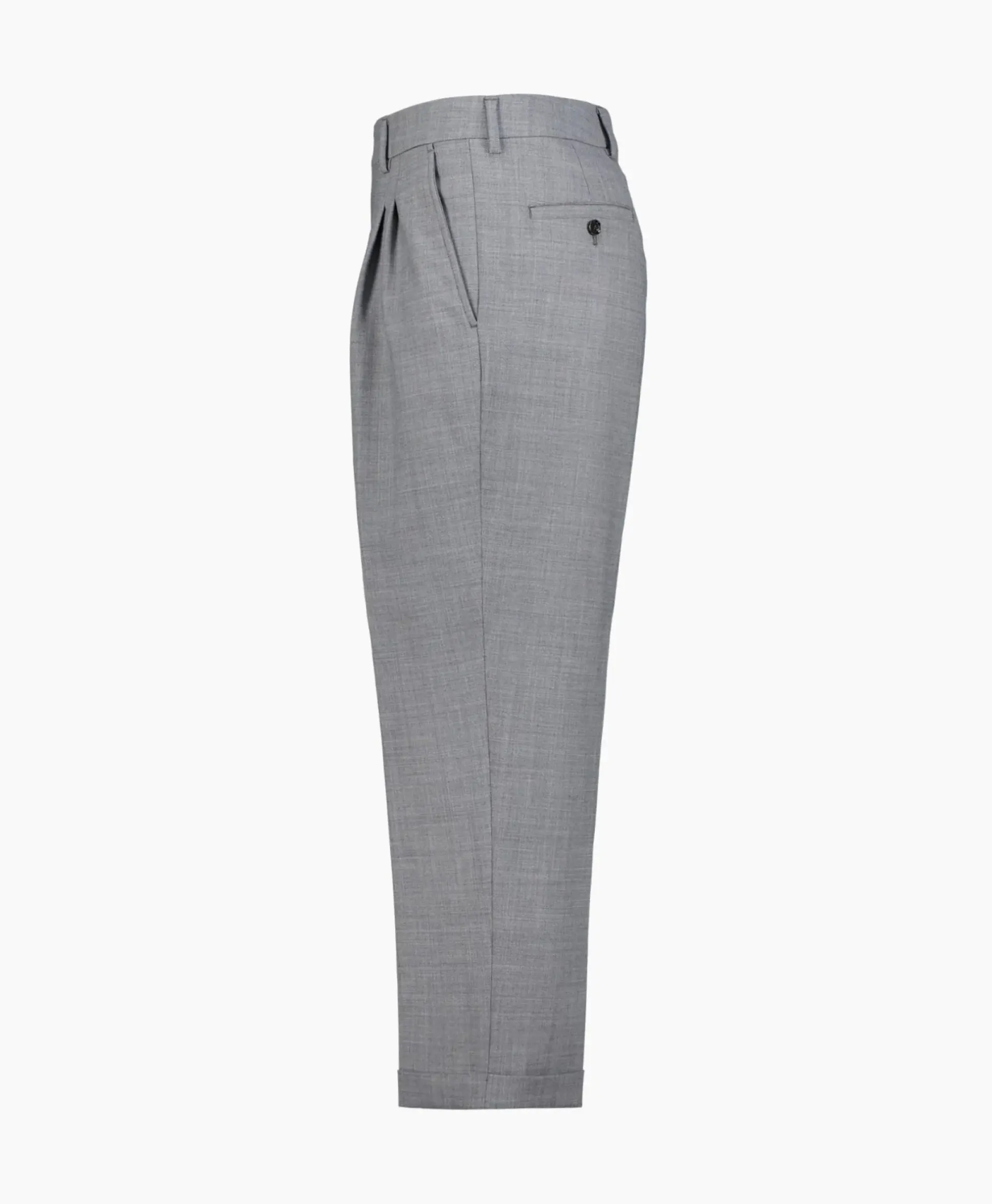 Broek Carott Fit Antraciet^Ami Paris New