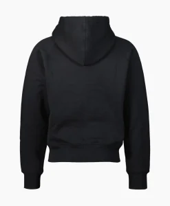 Hoodie Adc Zipped Zwart^Ami Paris New