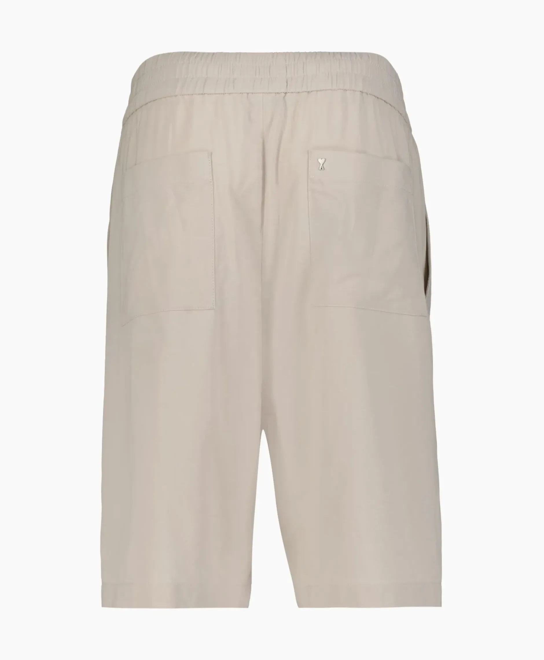 Korte Broek Elasticated Waist Bermuda Zand^Ami Paris Sale