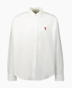 Overhemd Boxy Fit Wit^Ami Paris Clearance