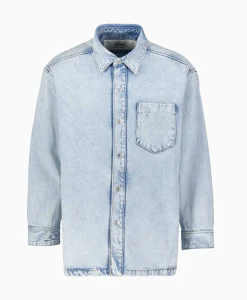 Overshirt Oversized Adc Licht Blauw^Ami Paris Online