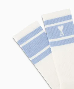 Sokken Adc Striped Blauw^Ami Paris Discount