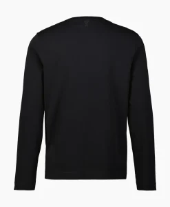 T-Shirt Ami Am Zwart^Ami Paris Best