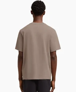 T-Shirt Korte Mouw Adc Taupe^Ami Paris New