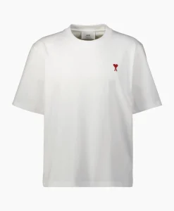 T-Shirt Korte Mouw Ami De Coeur Off White^Ami Paris Hot