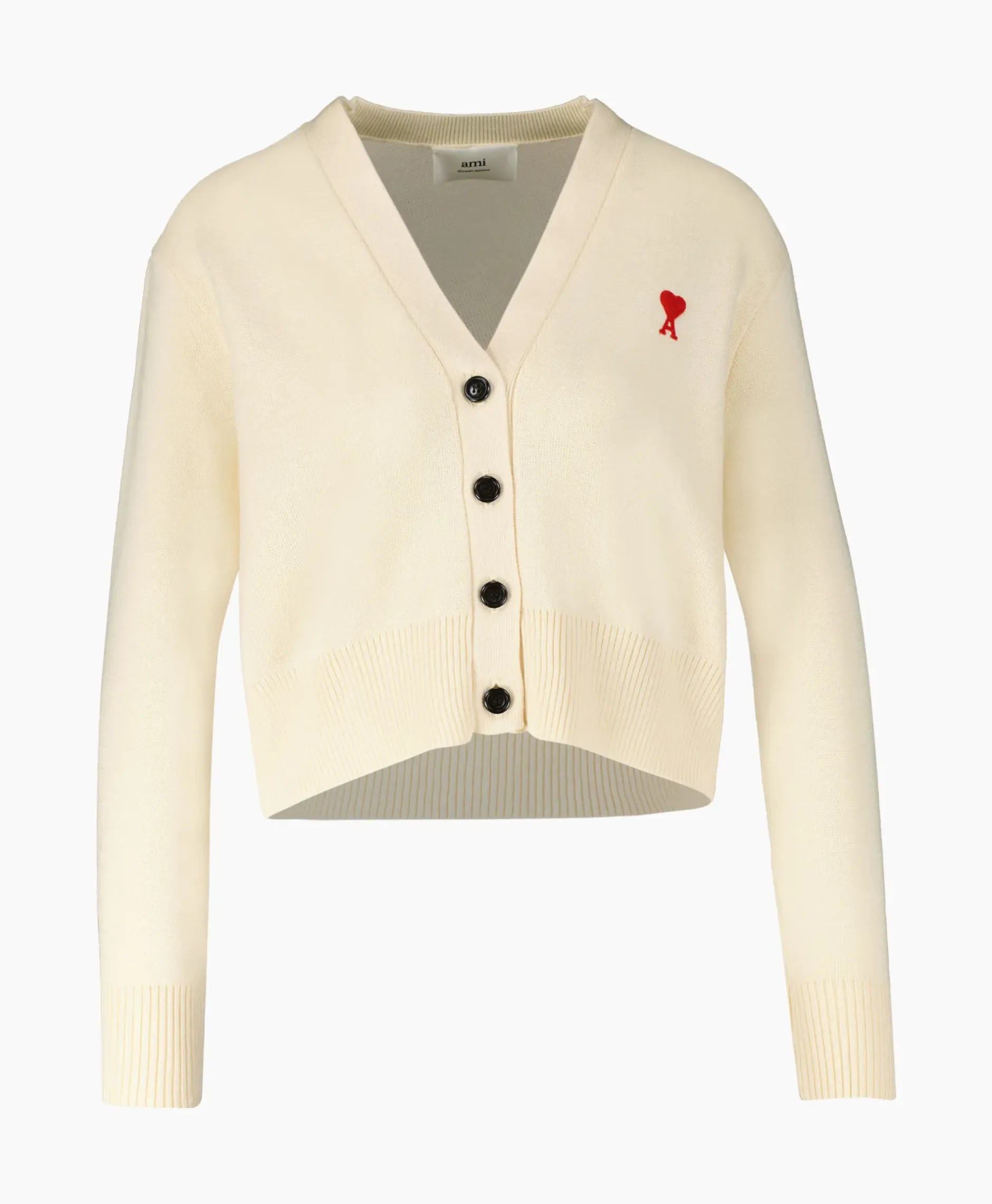 Vest Red Adc Cardigan Beige^Ami Paris Online