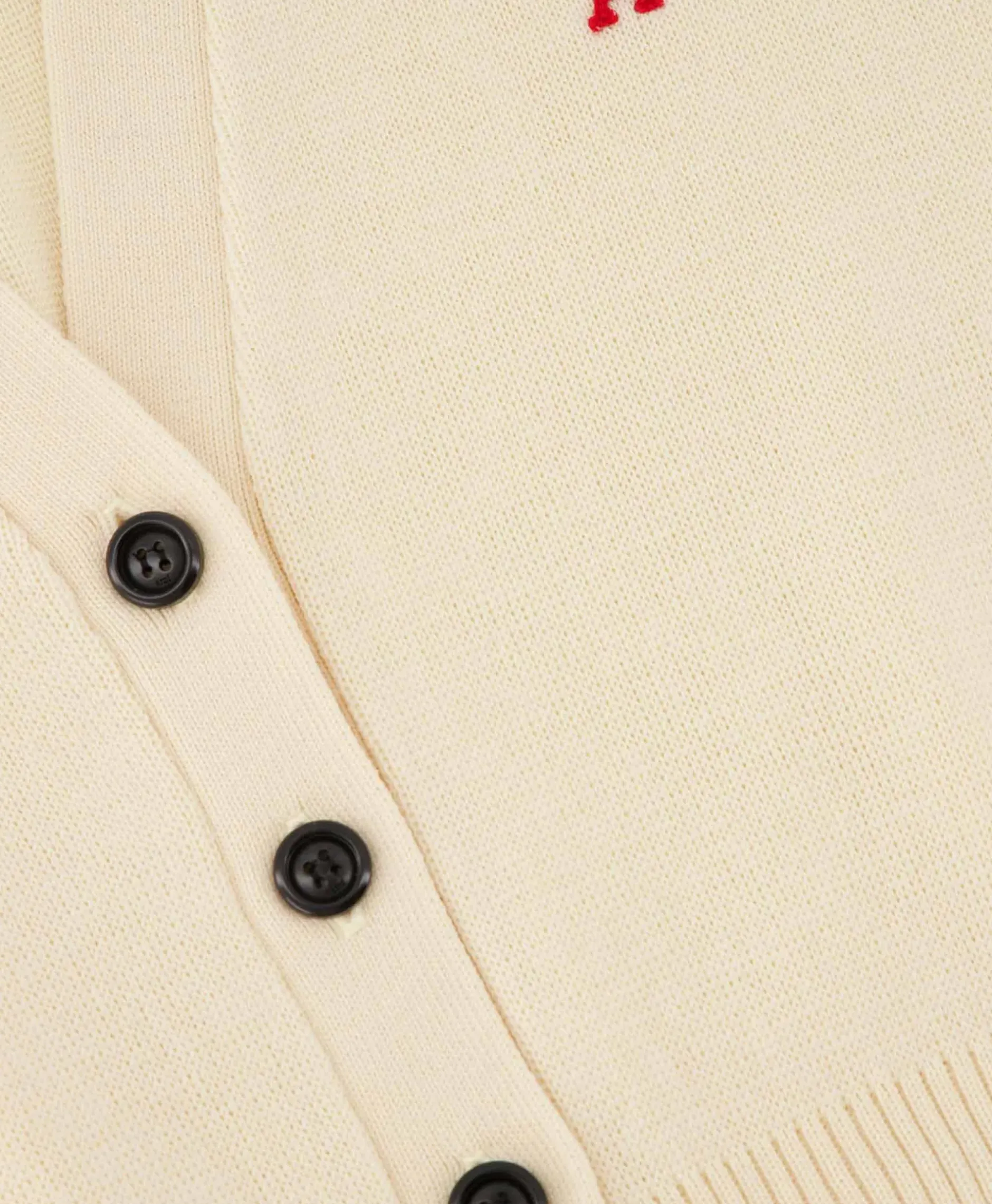 Vest Red Adc Cardigan Beige^Ami Paris Online