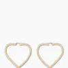 Oorbellen Funky Love Hoop Goud^Anna+nina Outlet