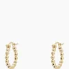 Oorbellen Solstice Ring Earrings Silver Goldplated Goud^Anna+nina Clearance