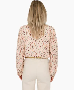 Blouse 74A05-03220A Rood^Anna Van Toor