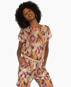 Blouse 26A05-03446A Zand^Anna Van Toor Hot