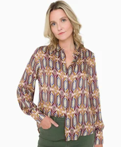 Blouse 32A05-03313 Beige^Anna Van Toor Best