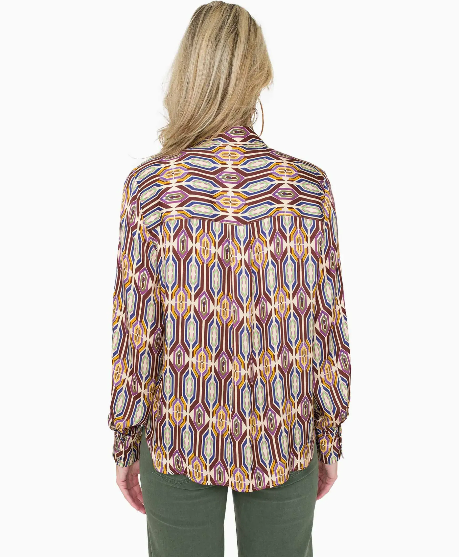 Blouse 32A05-03313 Beige^Anna Van Toor Best