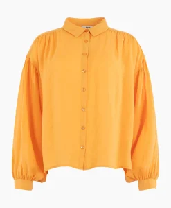 Blouse 17A05-03268-1 Oranje^Anna Van Toor