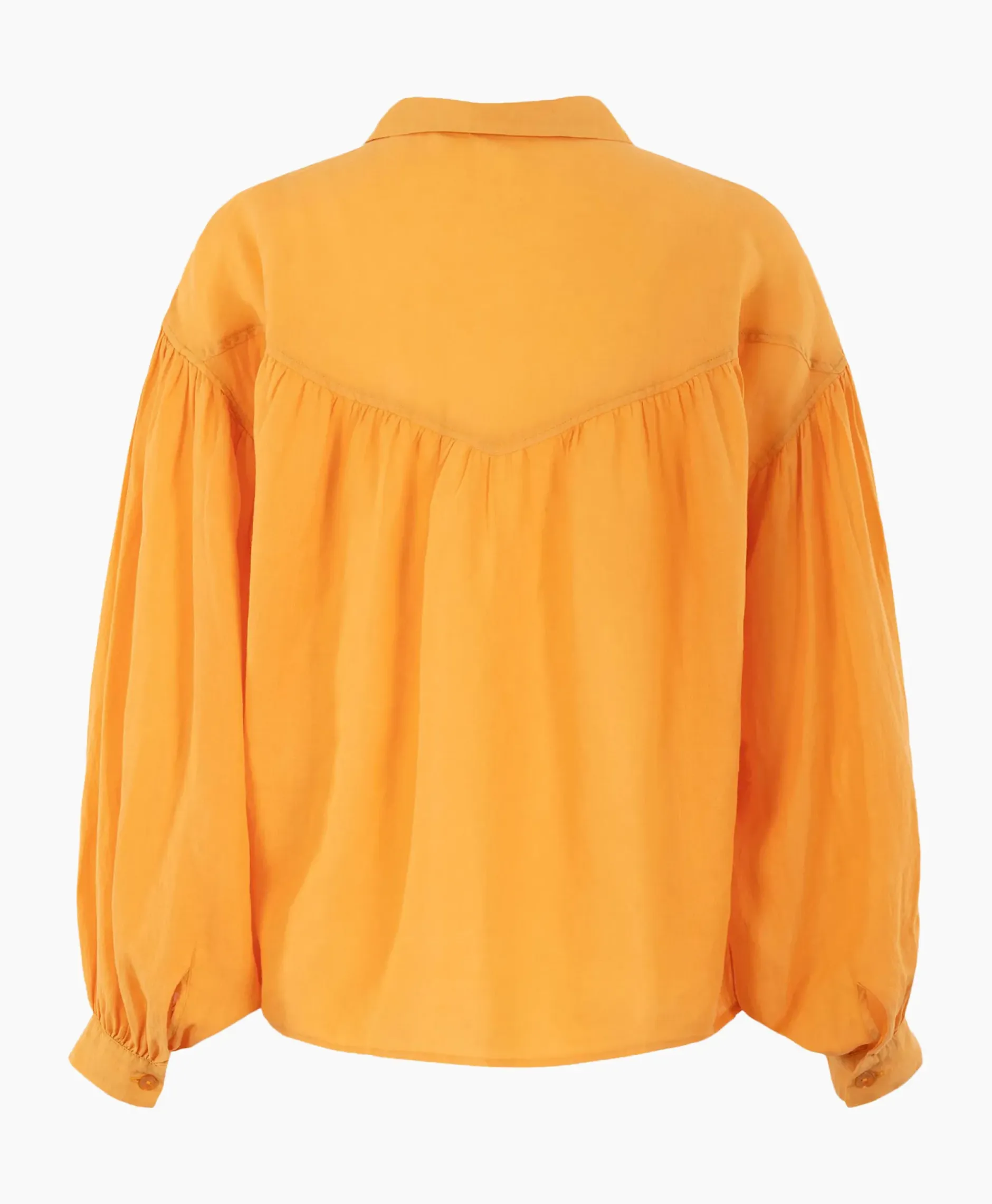 Blouse 17A05-03268-1 Oranje^Anna Van Toor